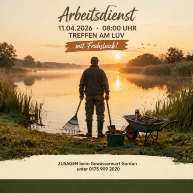 Gewässerpflege Arbeitsdienst